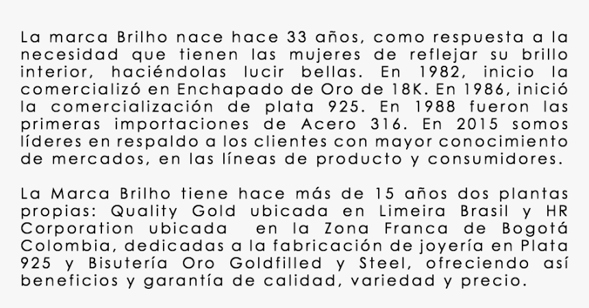 La Marca Brilho Nace Hace 33 Años, Como Respuesta A - Panfletos Herbalife, HD Png Download
