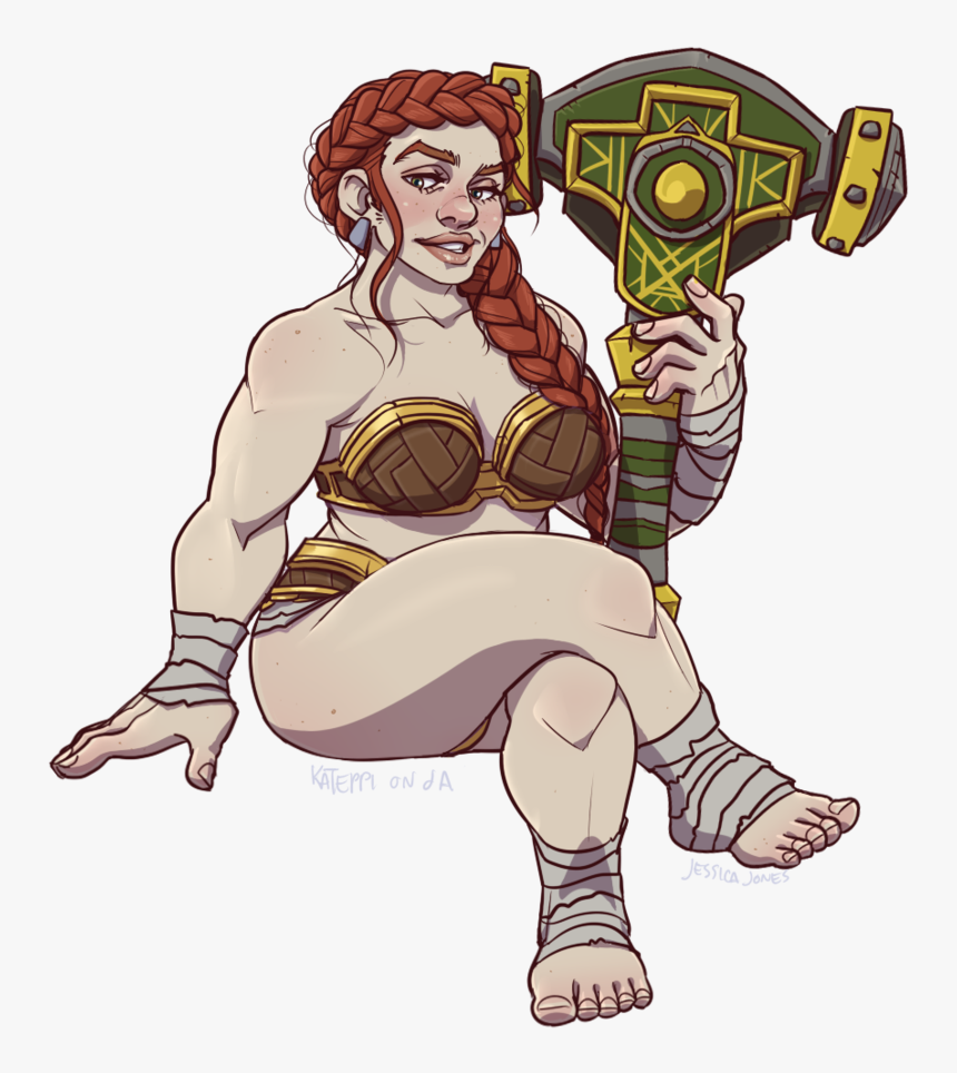 Thicc World Of Warcraft , Png Download - Female Dwarf Dnd, Transparent Png