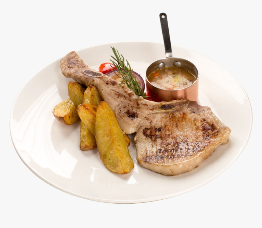 Grilled Pork Chop - Fried Food, HD Png Download