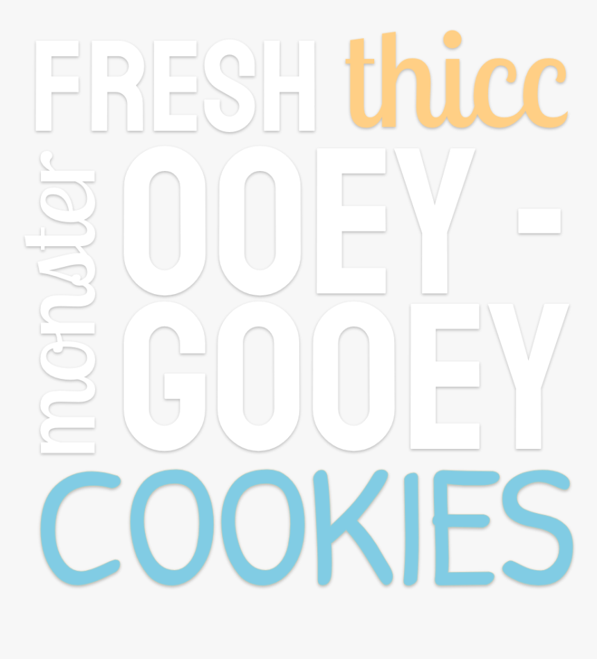 Lion Cub S Cookies Fresh Thicc Monster Ooey-gooey Cookies - Poster, HD Png Download