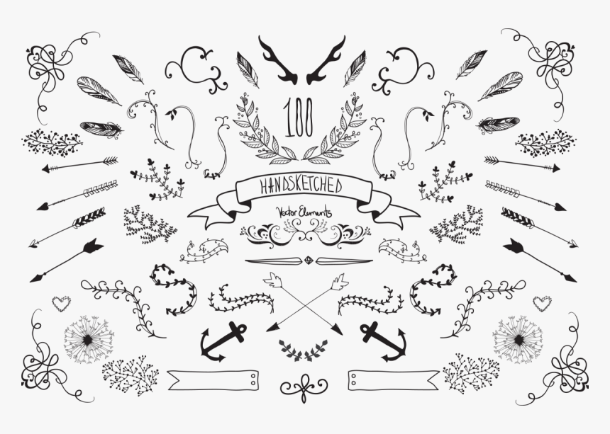 Handsketched Vector Png, Transparent Png