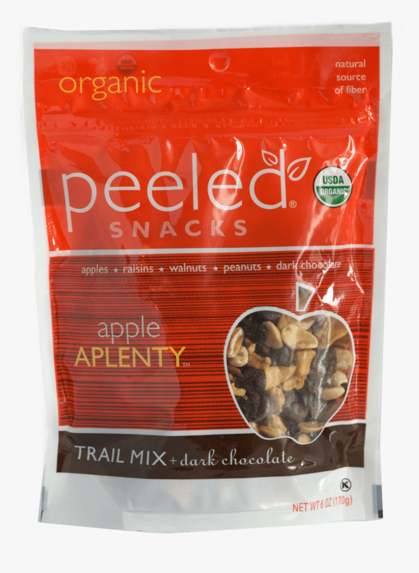 Peeled Snacks Apple Aplenty Trail Mix Package - Orange, HD Png Download