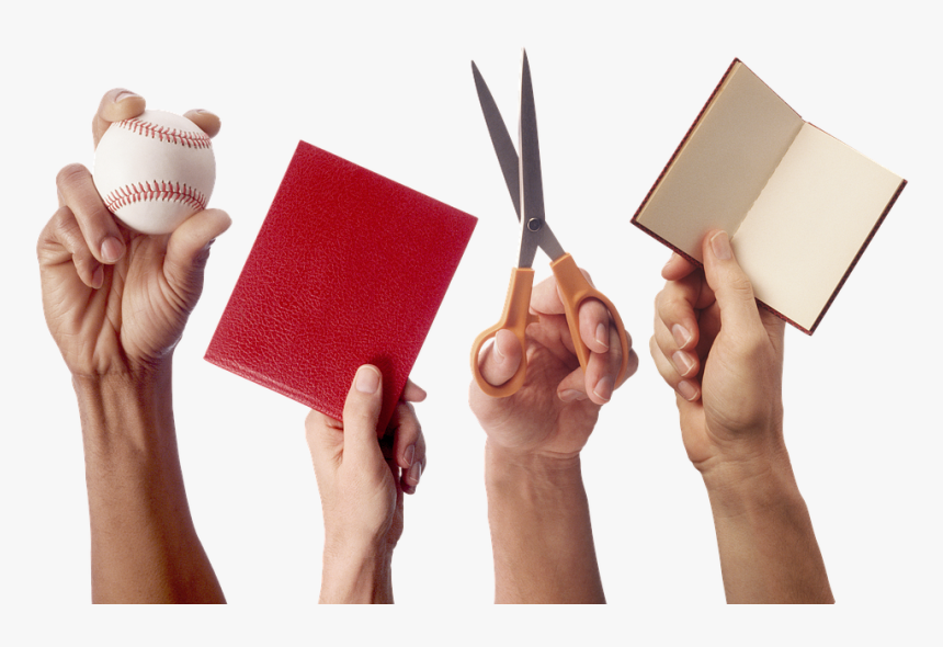 Hands, Fingers, Wrist, Tennis Ball, Keep, Scissors - Paper, HD Png Download
