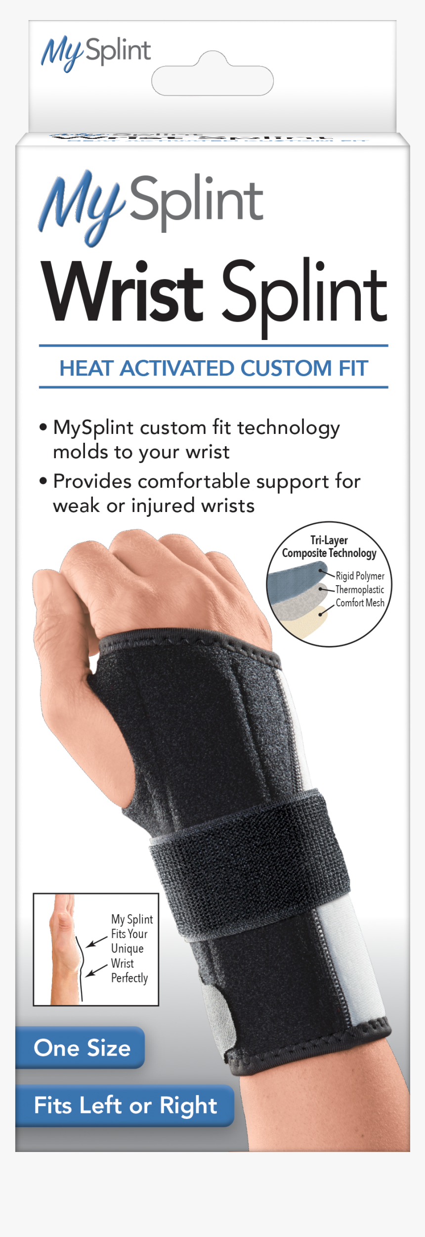 My Splint Wrist Splint, HD Png Download