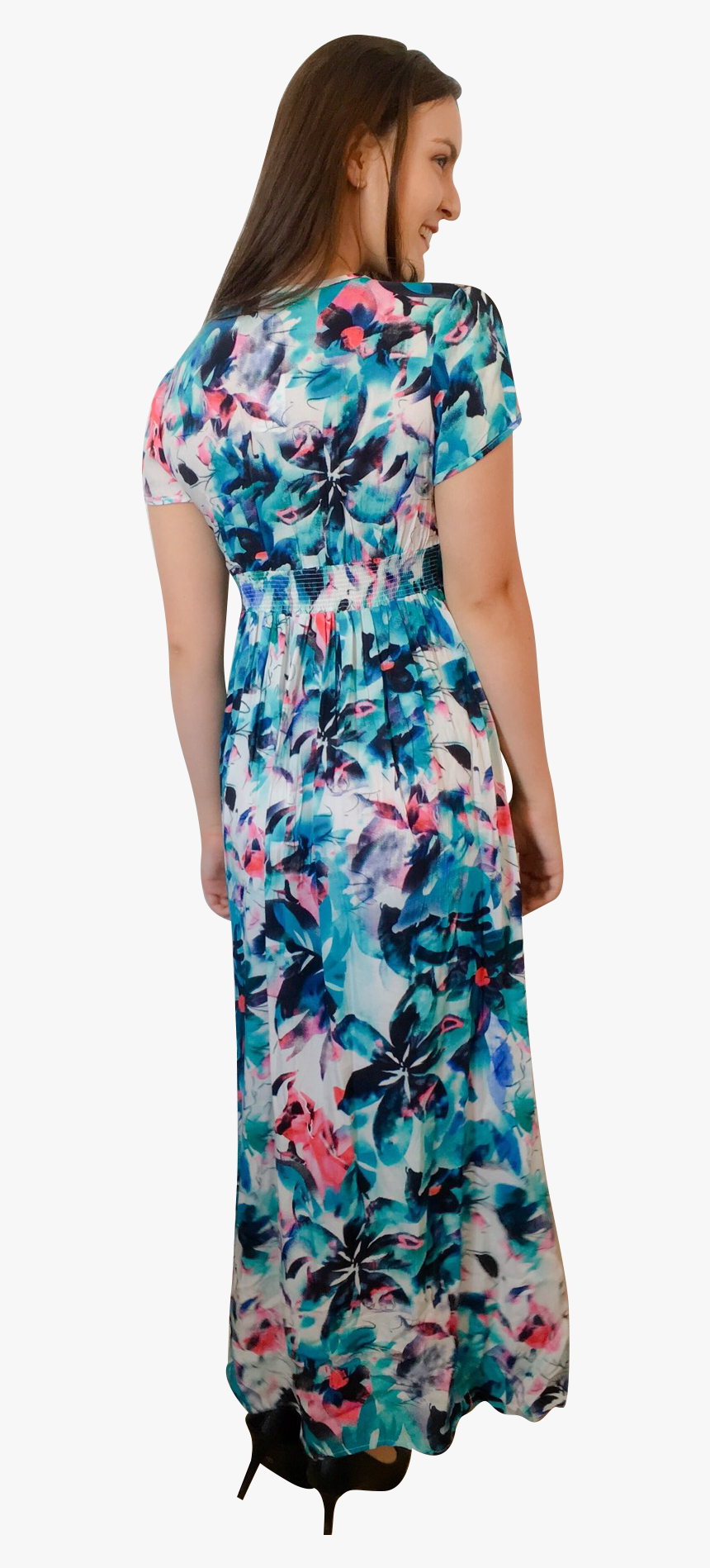 Tropical Island Maxi Dress, HD Png Download
