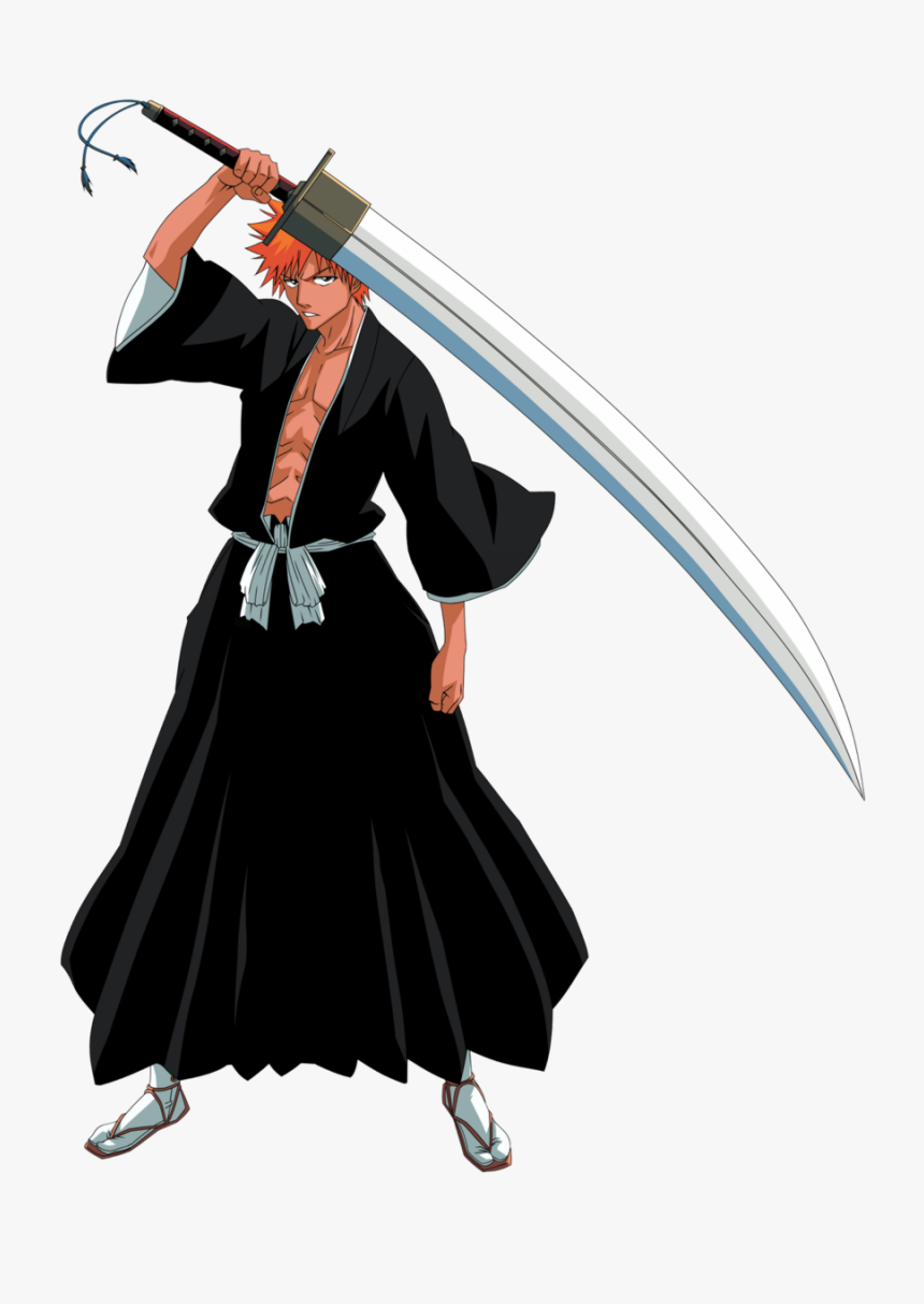Transparent Bleach Clipart - Ichigo Kurosaki First Zanpakuto, HD Png Download