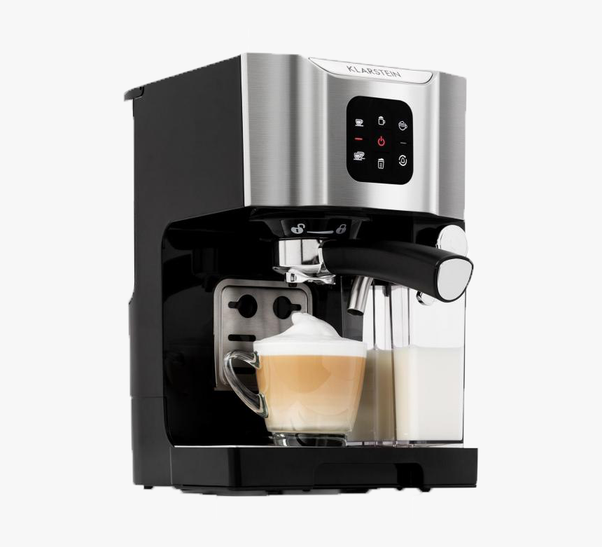 Coffee Machine Png Free Download - Klarstein Espresso Coffee Maker, Transparent Png