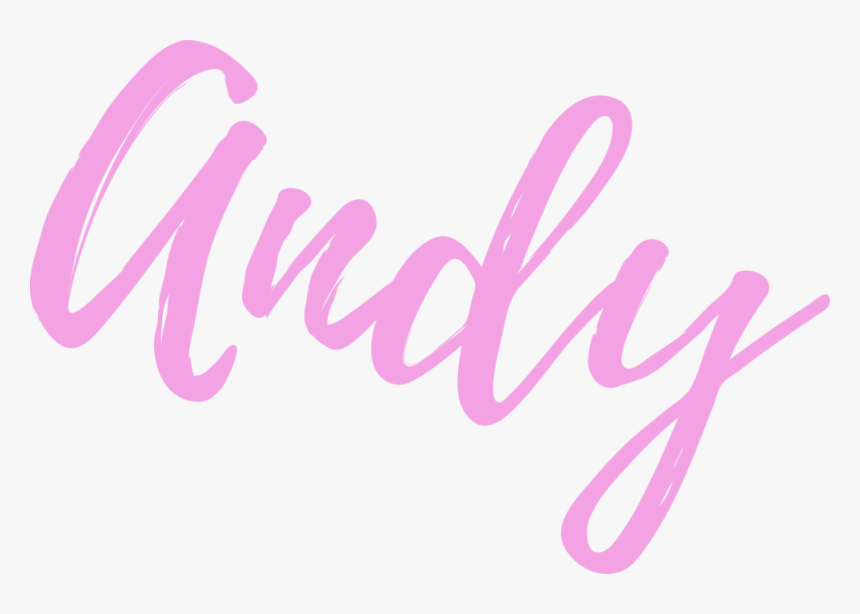 Andy - Calligraphy, HD Png Download