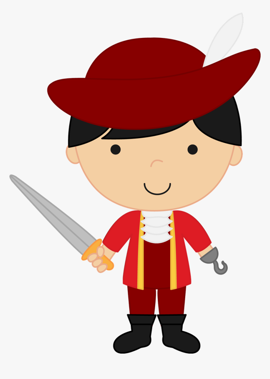 Neverland Friends Clipart - Captain Hook Clipart, HD Png Download