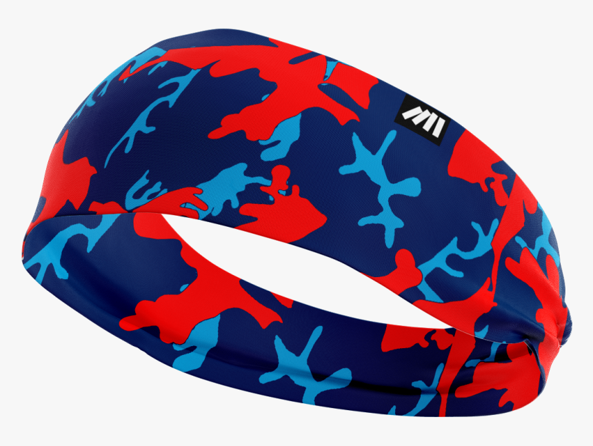 Colors Blue Red Light Blue Tennessee Titans Crossfit - Football Headband Purple Camo, HD Png Download
