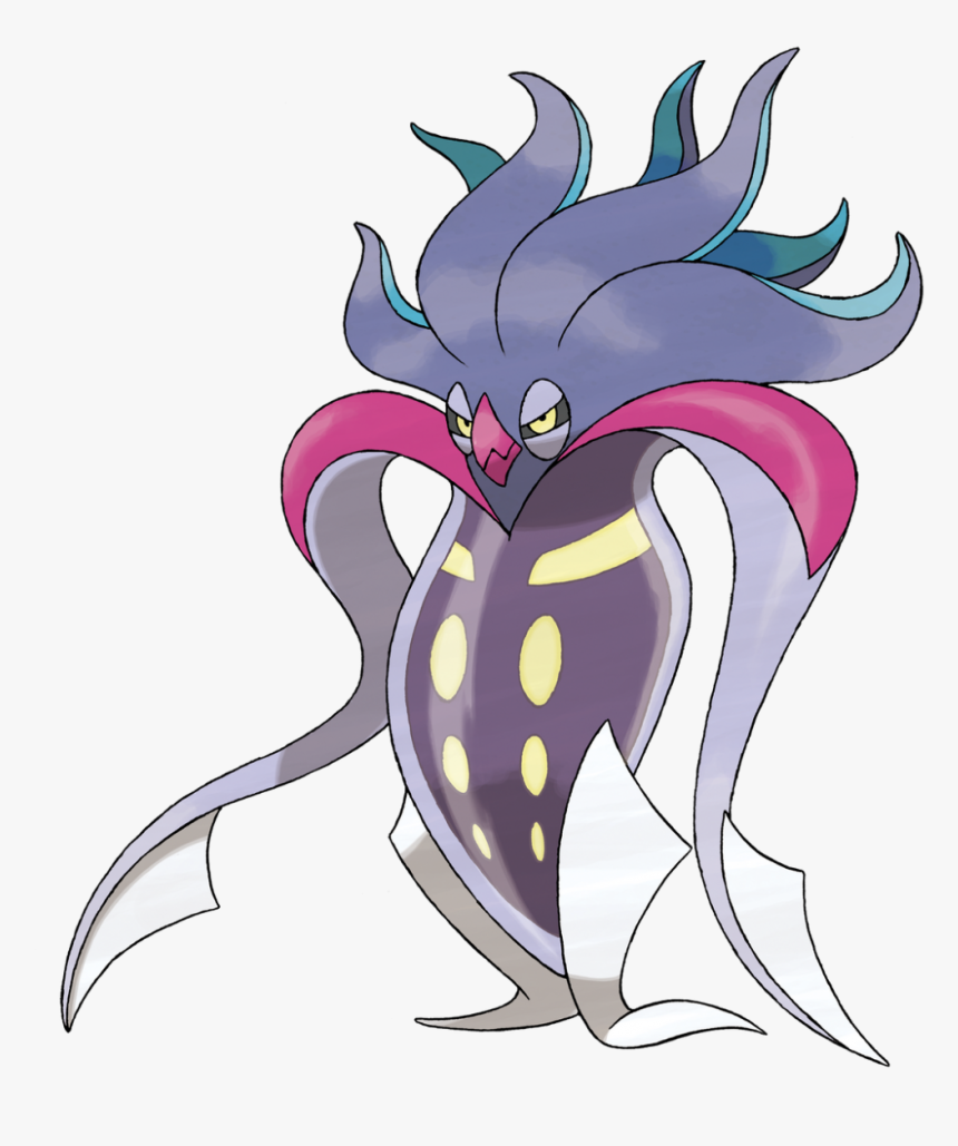 Download Legendary Pokemon Png Transparent 318 - Malamar Pokemon, Png Download