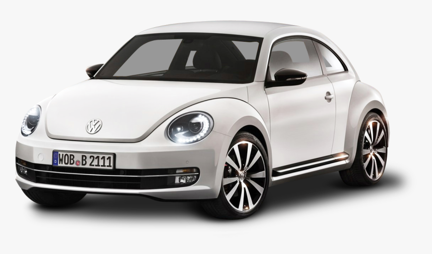 White Volkswagen Beetle Car Png Image - Vw New Beetle 2013, Transparent Png