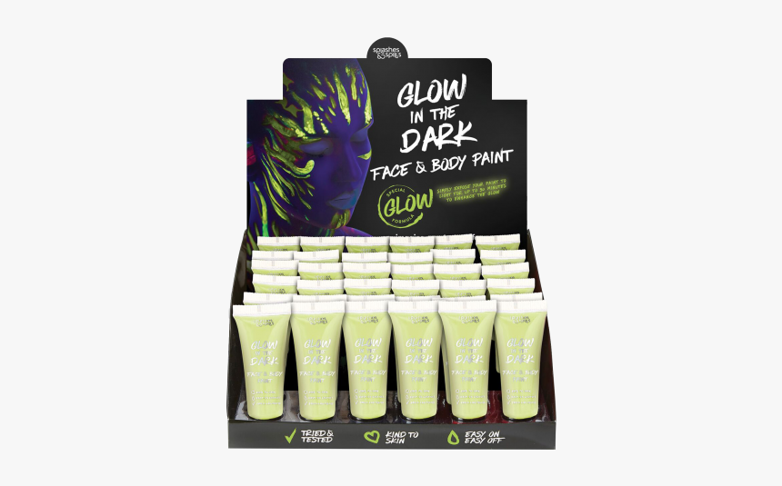 Glow In The Dark Face & Body Paint - Bullet, HD Png Download