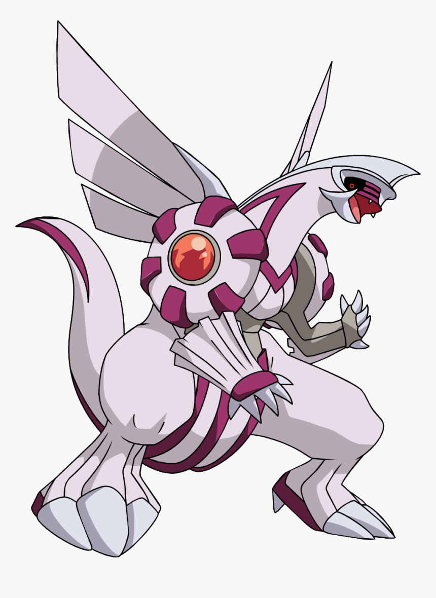 Transparent Palkia Png - White And Pink Legendary Pokemon, Png Download