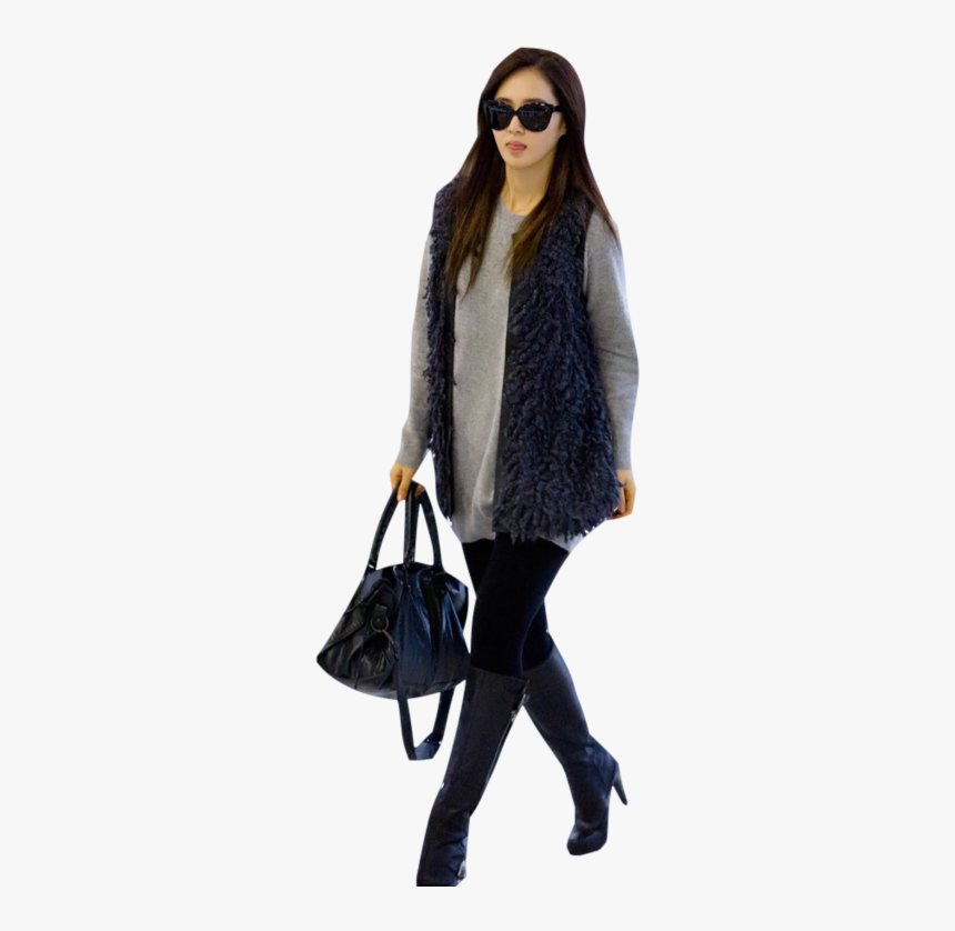 Snsd Yuri Airport By - Girl, HD Png Download