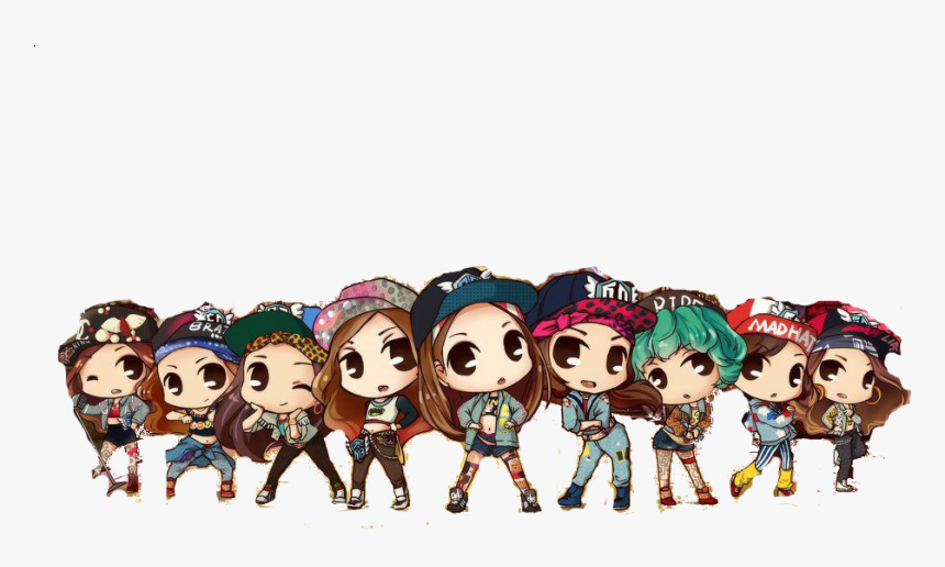 Snsd Chibi I Got A Boy , Transparent Cartoons - Snsd Chibi, HD Png Download