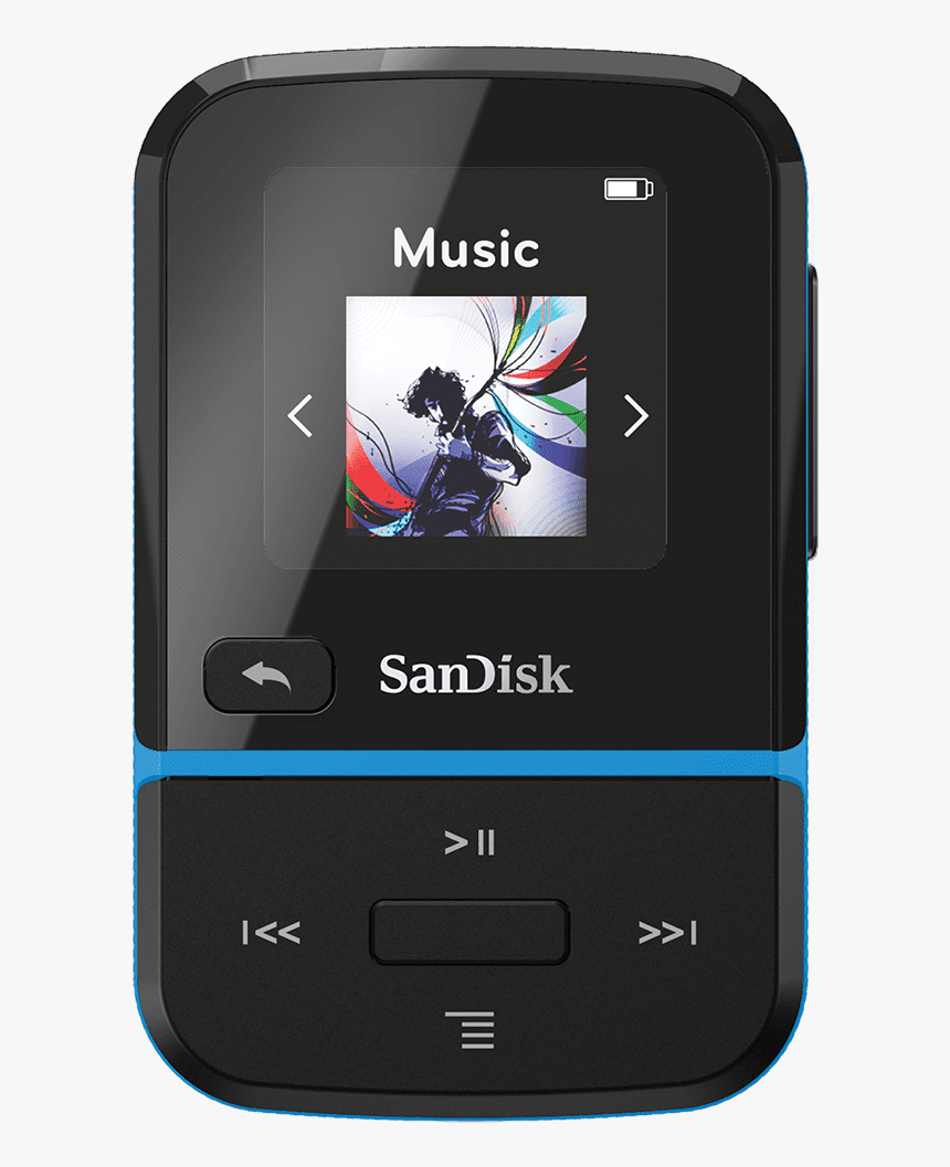 Sandisk Clip Sport Go 16gb Blue - Sandisk, HD Png Download