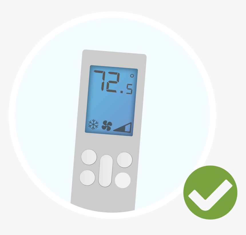 The Smart Ac Control Works With All Air Conditioners - Mp3 Player, HD Png Download