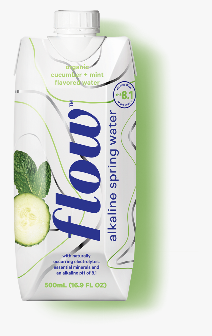 Flow Cucumber Mint Water, HD Png Download