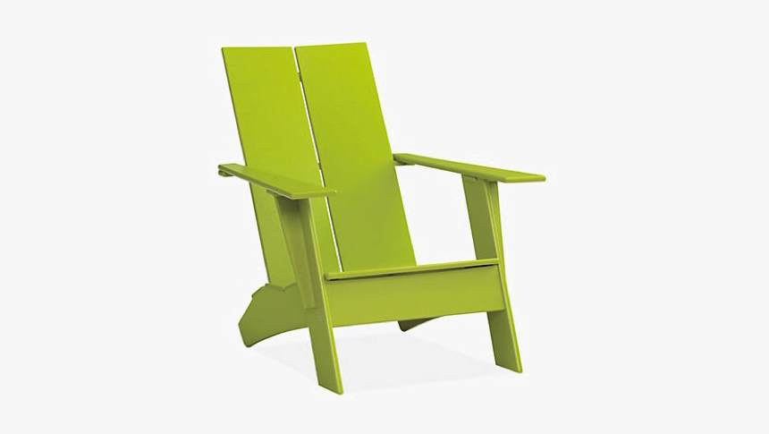 Patio Chair Png Pic - Modern Adirondack Chairs Gray, Transparent Png