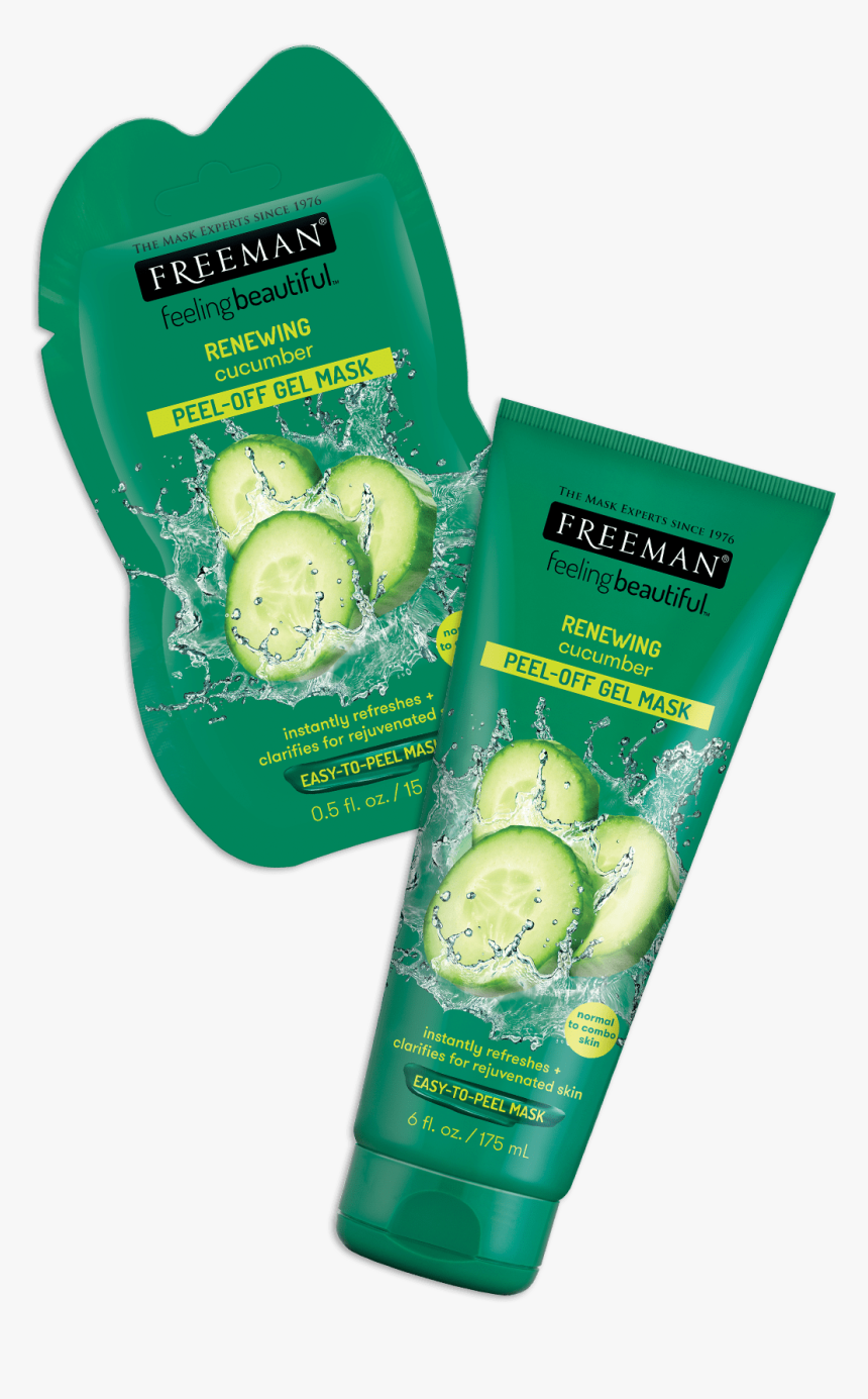 Renewing Cucumber - Peel Off Face Masks, HD Png Download