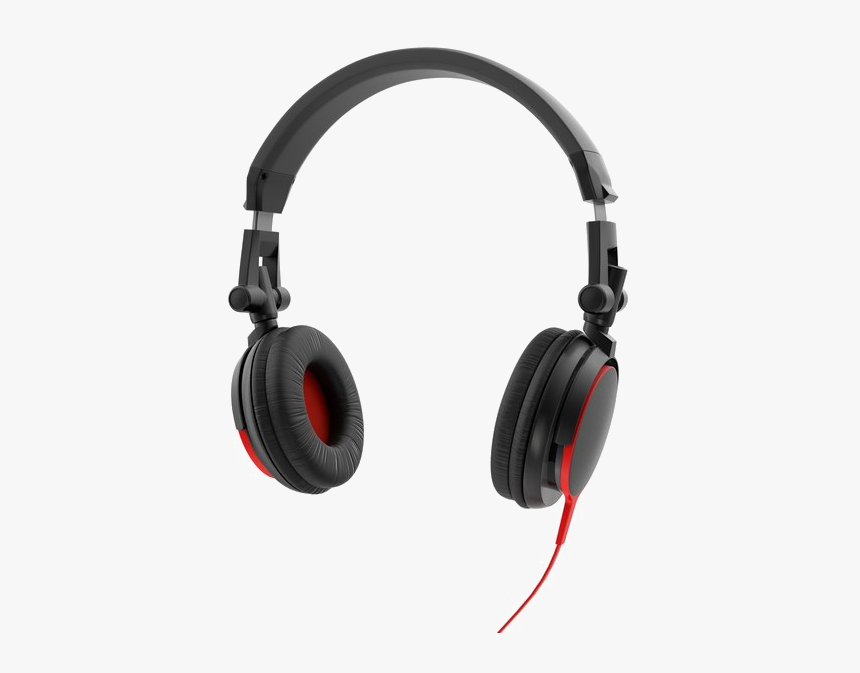 Black Headphone Png Free Download - Headset Png, Transparent Png