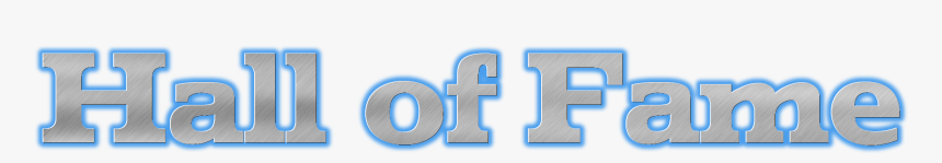 Hall Of Fame Logo - Electric Blue, HD Png Download