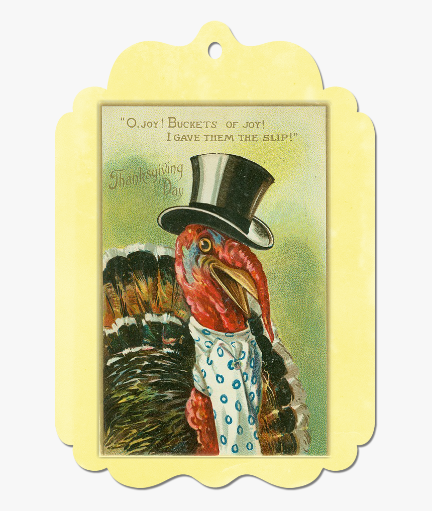 Turkey With A Top Hat, HD Png Download