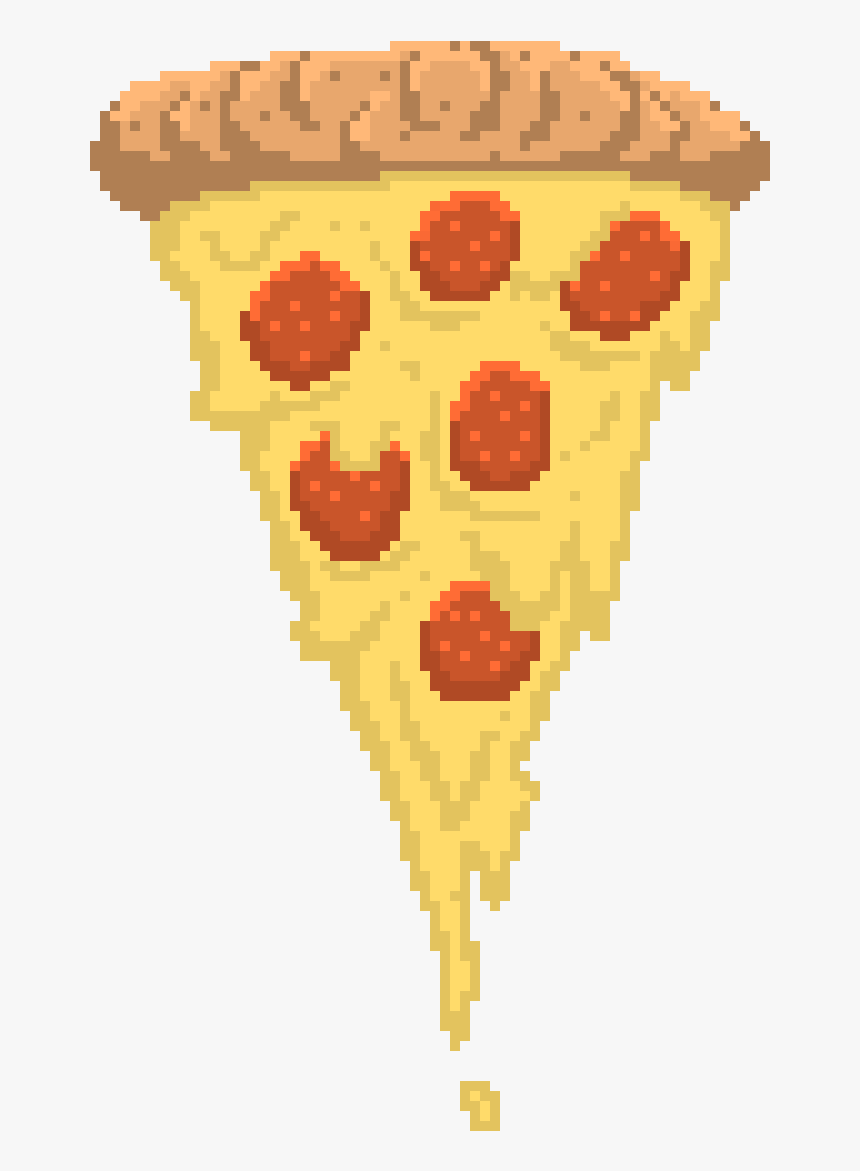 Pixel Pizza Png, Transparent Png