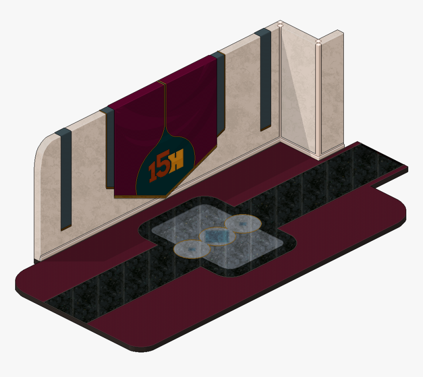 Habbo Hall Of Fame - Ads Hall Habbo, HD Png Download