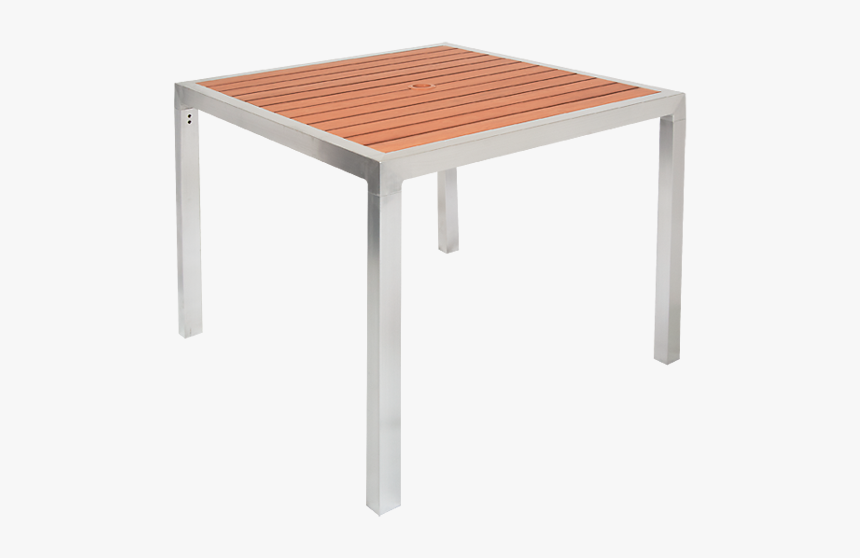 Picture Of Alp36 Aluminum Patio Table With - Mesa De Jantar Mdf Branca, HD Png Download