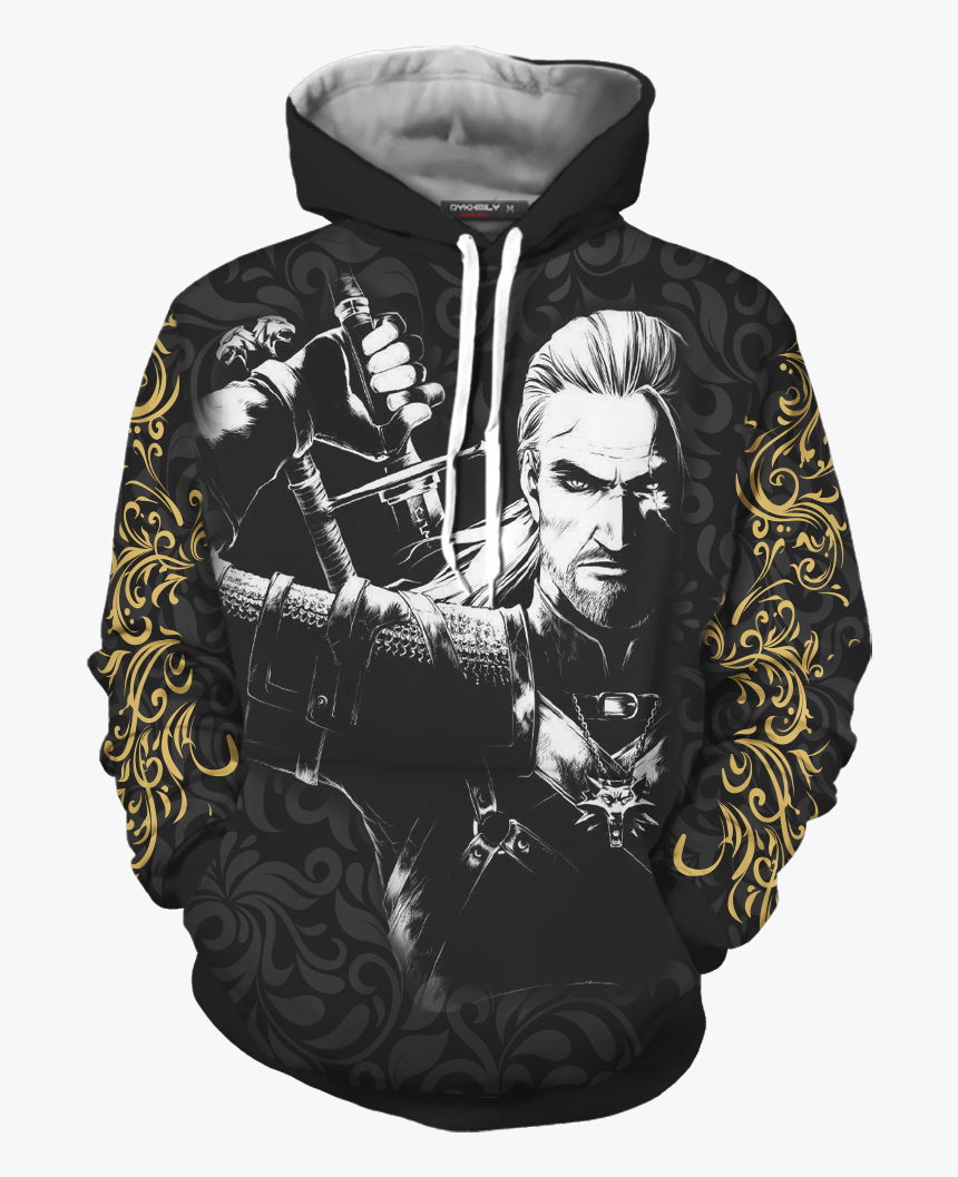 Witcher Sign 3d Hoodie - Dragon Ball Hoodies Pink, HD Png Download