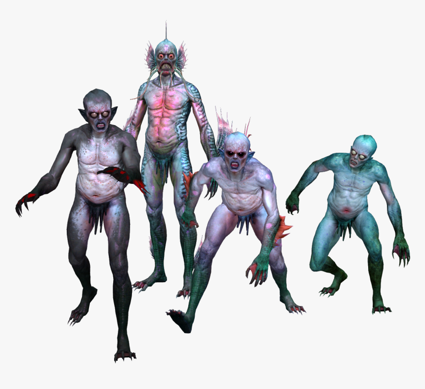 Utopce I Topielce - Witcher Drowner Concept Art, HD Png Download