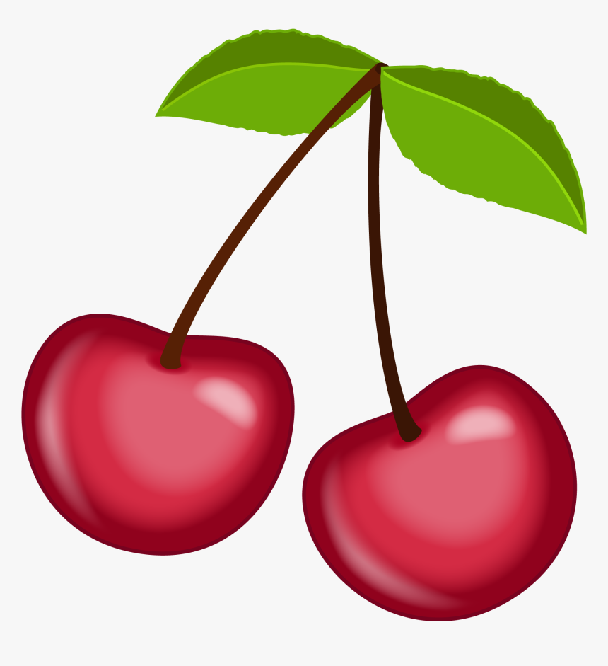 Transparent Black Cherry Clipart - Ice Cream Cherries Clipart, HD Png Download