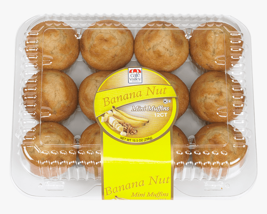 Cafe Valley Banana Nut Muffin, HD Png Download