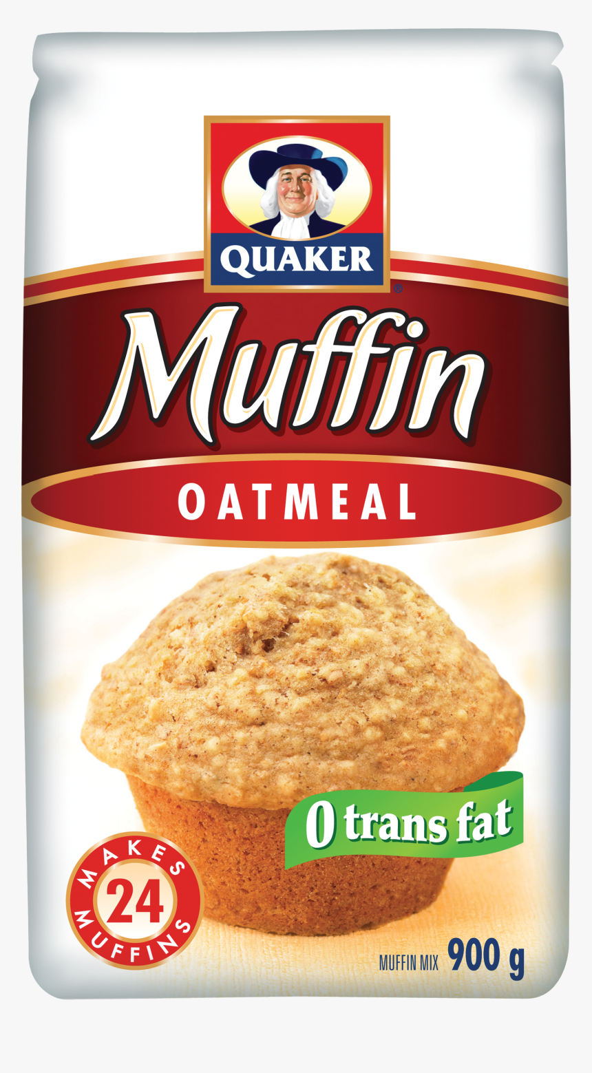 Quaker® Oatmeal Muffin Mix - Oatmeal Chocolate Chip Muffin Mix, HD Png Download