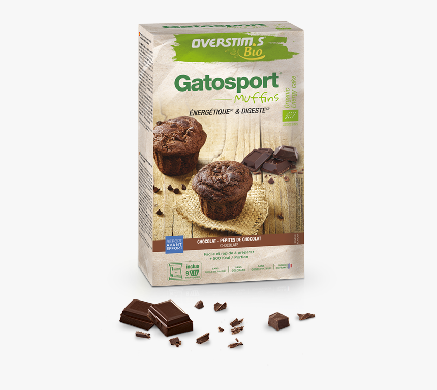 Organic Gatosport Muffins - Overstims, HD Png Download