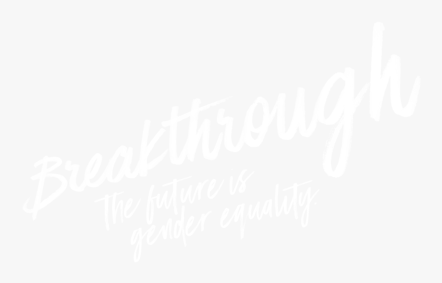 The Future Is Gender Equality - Calligraphy, HD Png Download