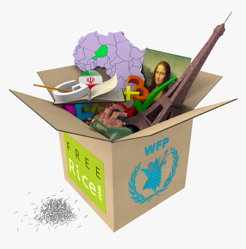 Freerice Box Transparentbackgroud Rgba 8bit 4096 - Learning, HD Png Download