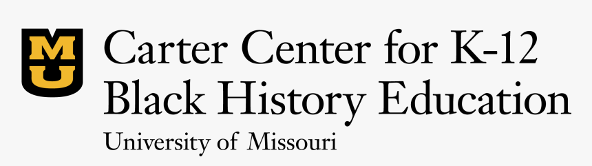 Carter Center For K-12 Black History Education Logo - University Of Missouri, HD Png Download