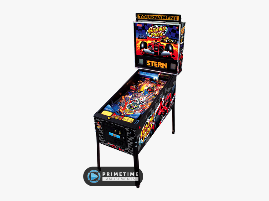 Grand Prix Pinball By Stern Pinball - Grand Prix Stern Pinball, HD Png Download