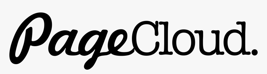 Pagecloud Black Logo - Calligraphy, HD Png Download