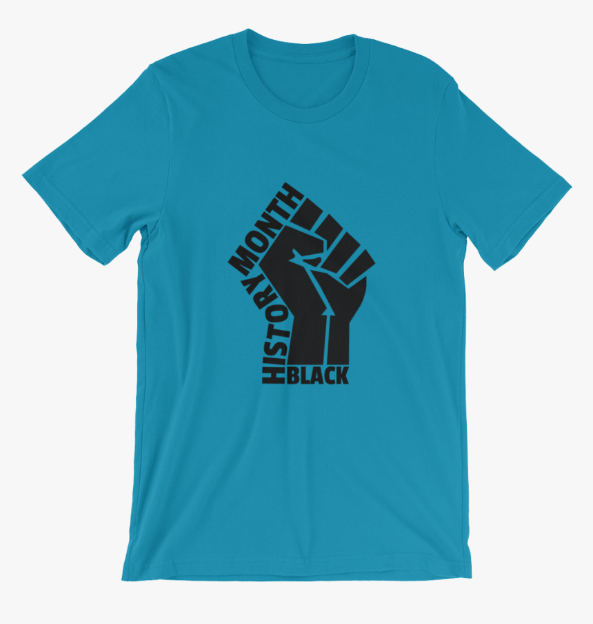 Black History Month Short Sleeve Unisex T Shirt - Black Power, HD Png Download