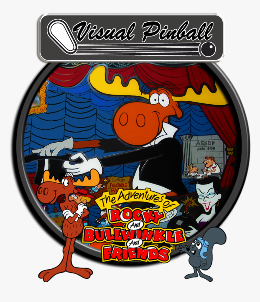 Rocky And Bullwinkle And Friend - Adventures Of Rocky And Bullwinkle And Friends, HD Png Download