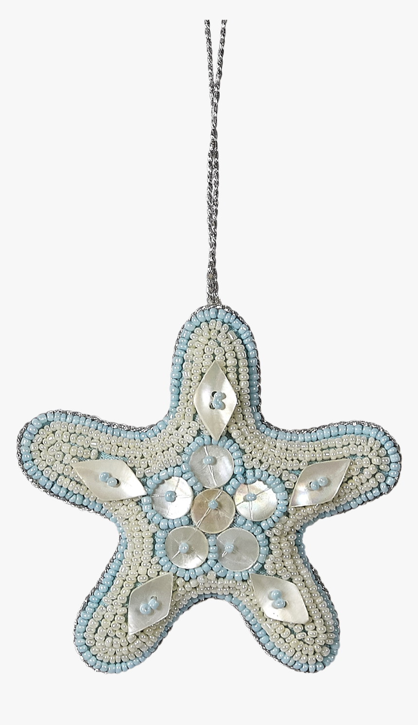 Bead And Mother Of Pearl Ornament, - Locket, HD Png Download