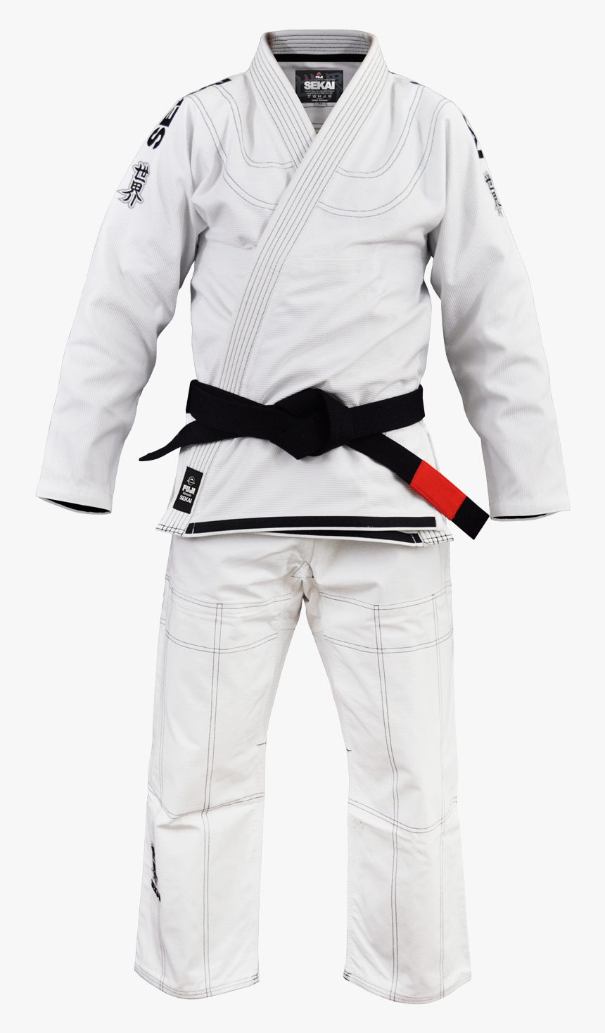Judogi Png - Fuji Sekai White, Transparent Png
