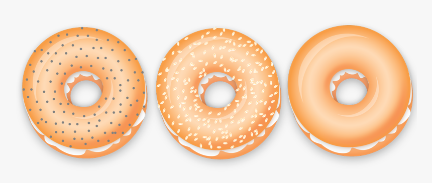 Bagel Emoji Png, Transparent Png