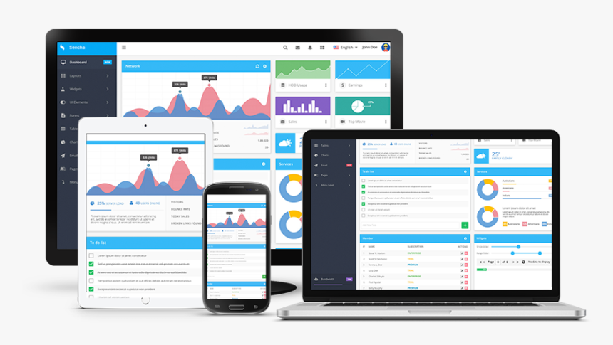 Sencha Ext Js - New Web Based Software Application, HD Png Download