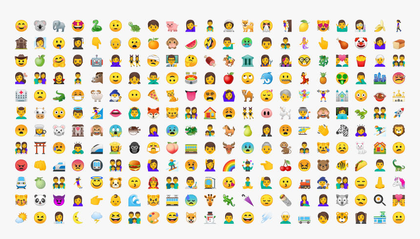 All Android Emojis, HD Png Download