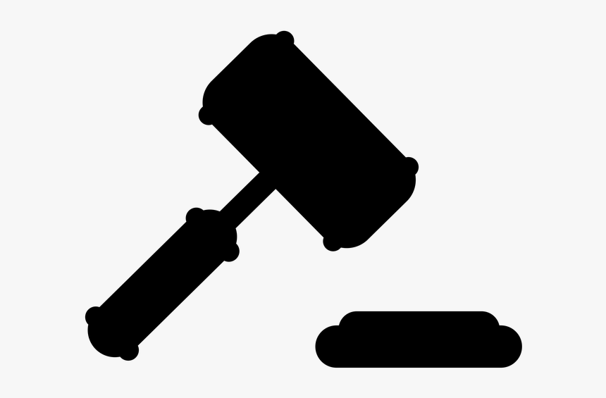 Hammer, Judge, Hearing, Judgment, Attorney, Icon Court - Sanction Png, Transparent Png